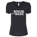 Boujie Not Basic Black Tee