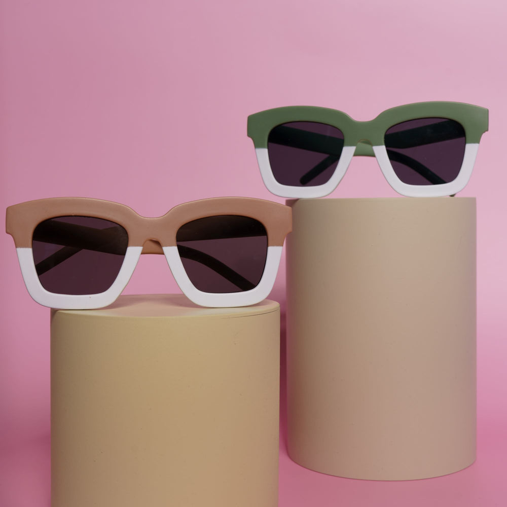 Beige/Light Green Shades