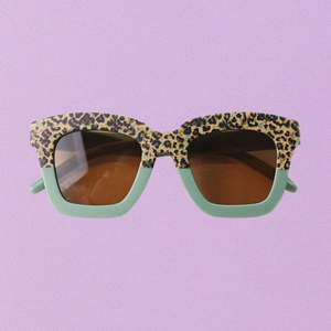 Leopard Pink/Green Shades