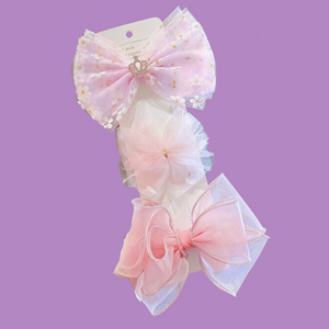 3 Bows Pink