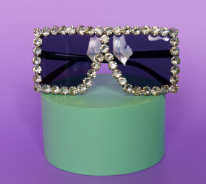 Diamond Rhinestone Glasses