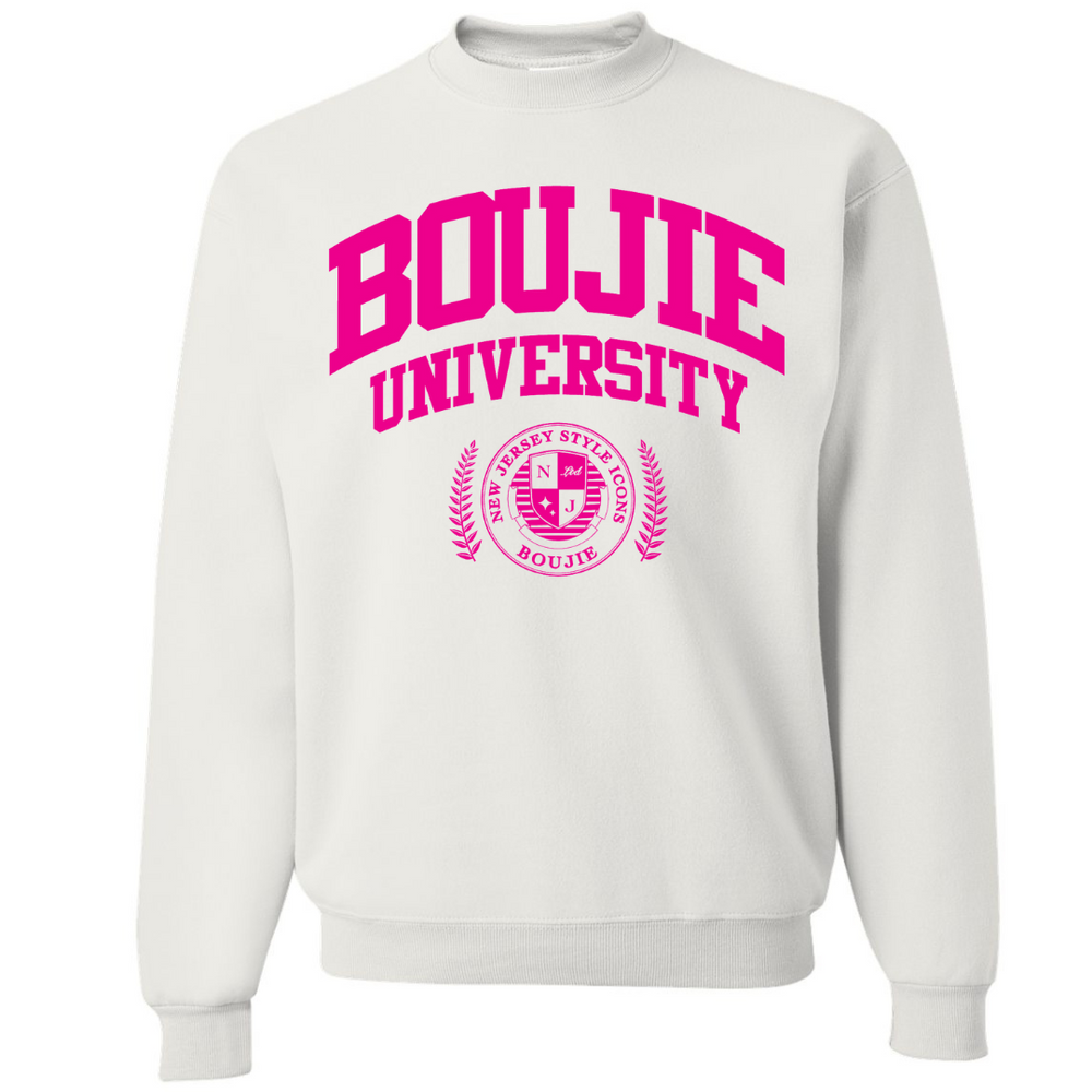 BU White Sweatshirt