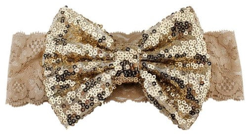 Lace Bow Headband