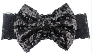 Lace Bow Headband