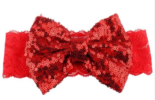 Lace Bow Headband