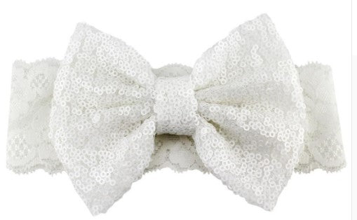 Lace Bow Headband